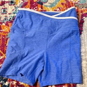 Athletic Works Women's Blue Athletic Shorts